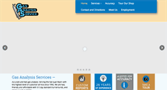 Desktop Screenshot of gasanalysisservice.com